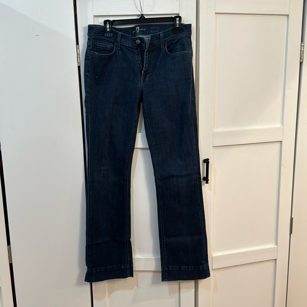 Seven for All Mankind Jeans - Dark Wash Bootcut Midrise